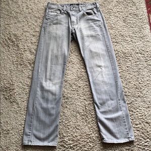 Gray/Silver Jeans 31x33